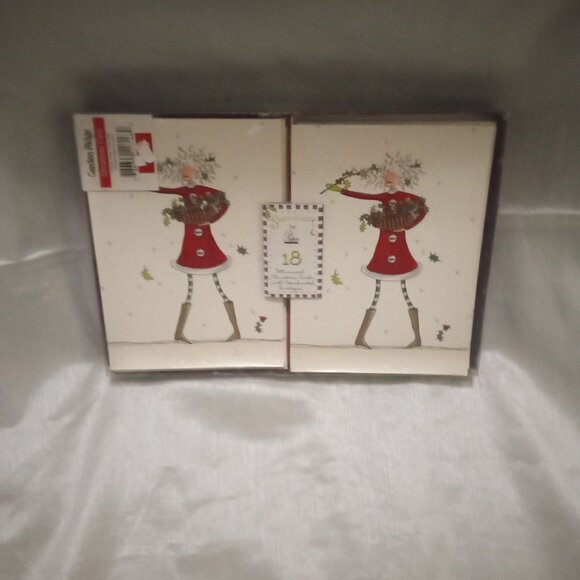 Vintage Christmas in July Sugarplumz whimsical cards w/envelopes - Picture 1 of 5
